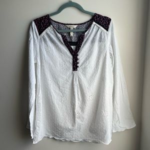 Matilda Jane Medium Eyelet and Floral Top